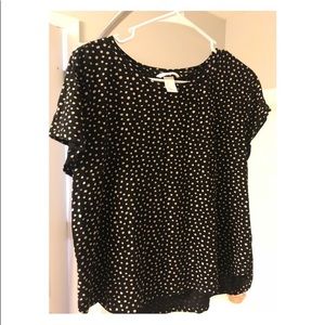 H&M‼️Basic Polka dot Jersey T-shirt